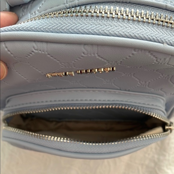 Steve Madden Blue Compact Backpack with Adjustable Straps - Picture 4 of 5